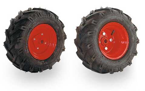 Räder mit Terrareifen 18x9,50-8 (1 Paar)