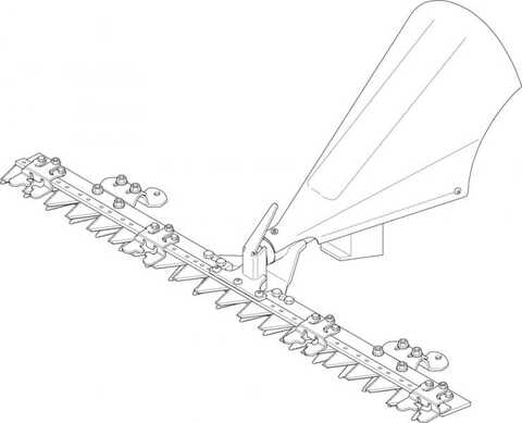 Mähantrieb mit Balken 102 cm