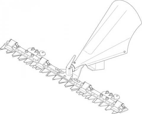 Mähantrieb mit Balken 91 cm ESM